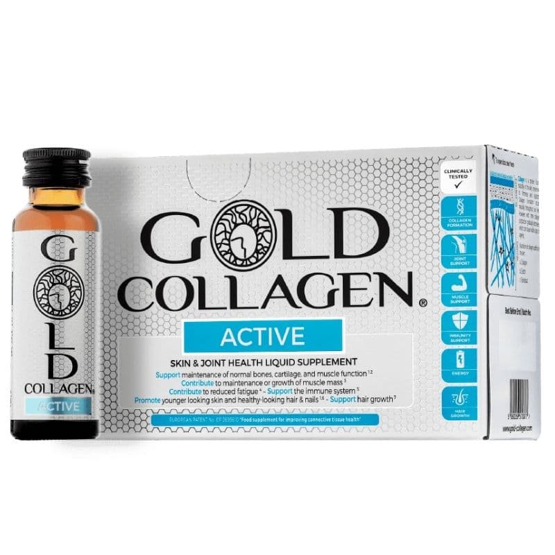 GOLD COLLAGEN Active Drinking Liquid - 50ml x 10 Vials