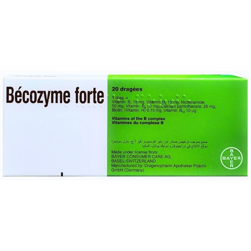 BECOZYME Forte - 20 Tablets