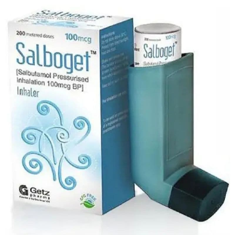 SALBOJET 100mcg/dose Salbutamol - 200 Doses Inhaler