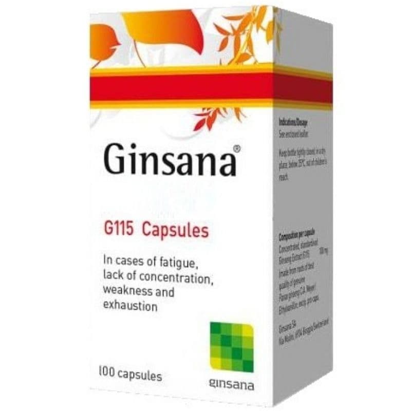 GINSANA - 100 Capsules