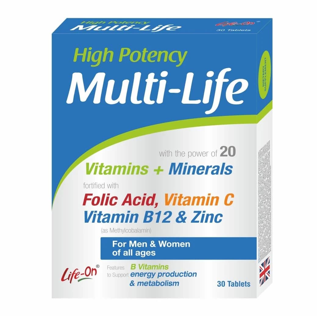 LIFE ON High Potency Multi-Life - 30 Tablets