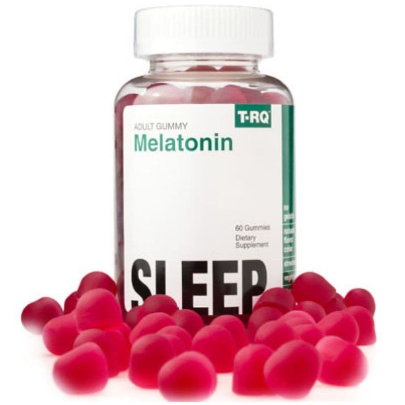 فيتاميك تي ار كيو جمي للبالغين ميلاتونين د3 - 60 قطعة