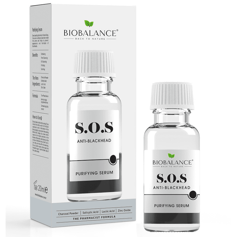 BIOBALANCE S O S Anti-Blackhead Purifying Serum - 20ml Alp70014