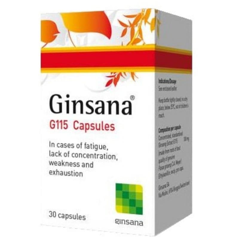 GINSANA - 30 Capsules