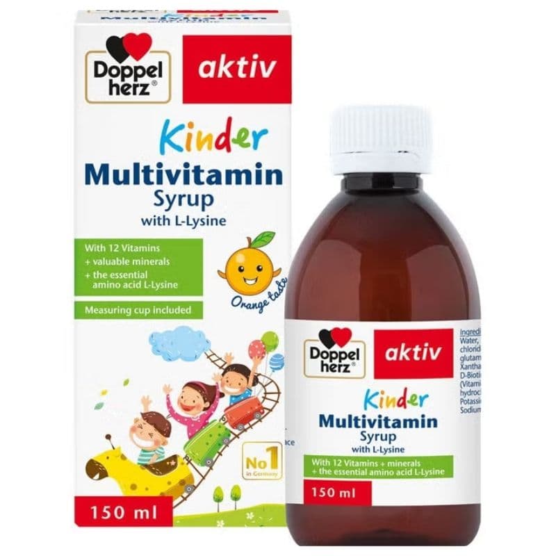 DOPPELHERZ Aktiv Kinder Multivitamin Syrup - 150ml