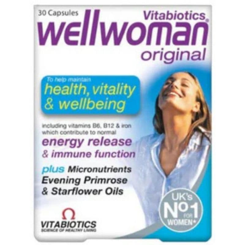 VITABIOTICS Wellwoman - 30 Capsules
