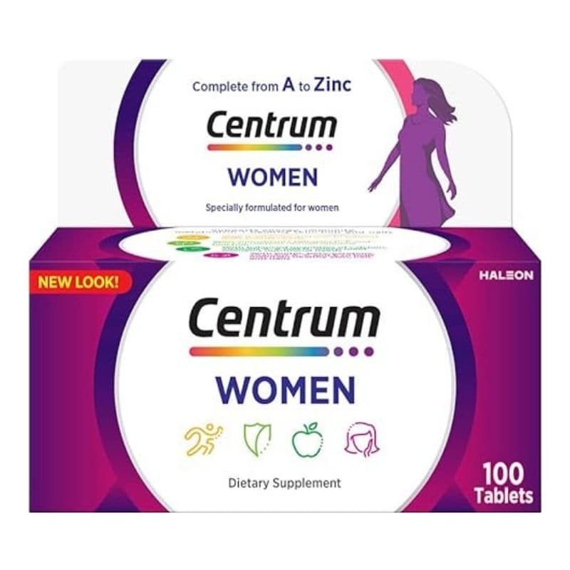 CENTRUM Women Multivitamin - 100 Tablets