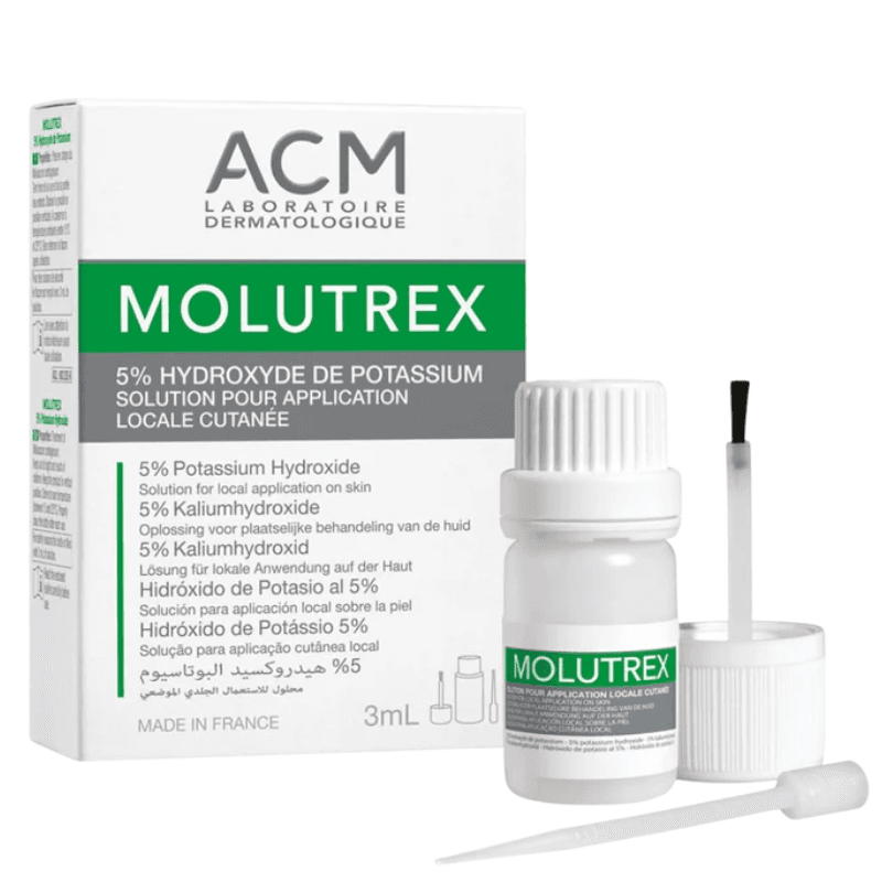 ACM Molutrex 5% Potassium Hydroxide - 3ml Solution