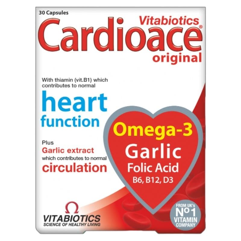 VITABIOTICS Cardioace - 30 Capsules