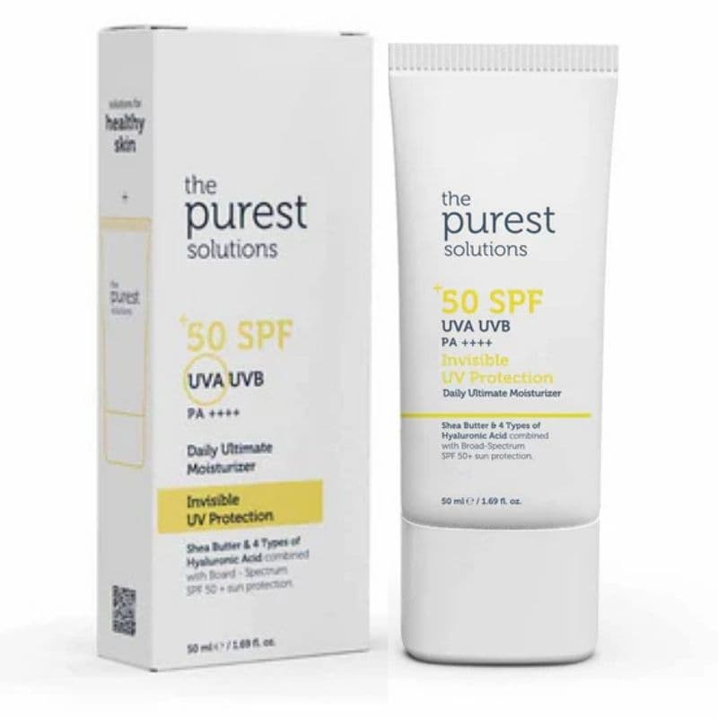 THE PUREST SOLUTIONS Invisible UV Protection SPF50+ Sunscreen - 50ml 204