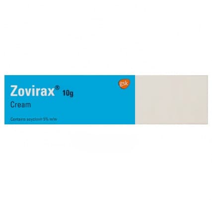 ZOVIRAX 5% Acyclovir - 10g Cream