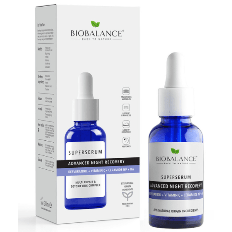 BIOBALANCE Super Serum Advanced Night Recovery - 30ml Alp70011
