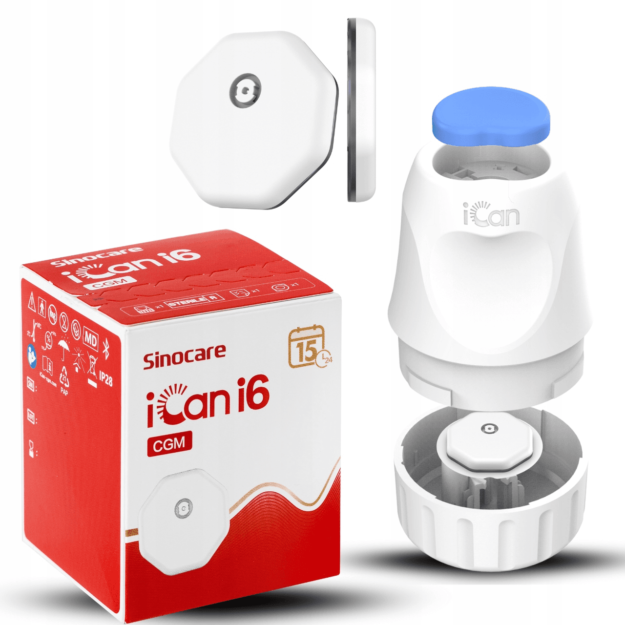 SINOCARE I Can i6 Continuous Glucose Monitoring System