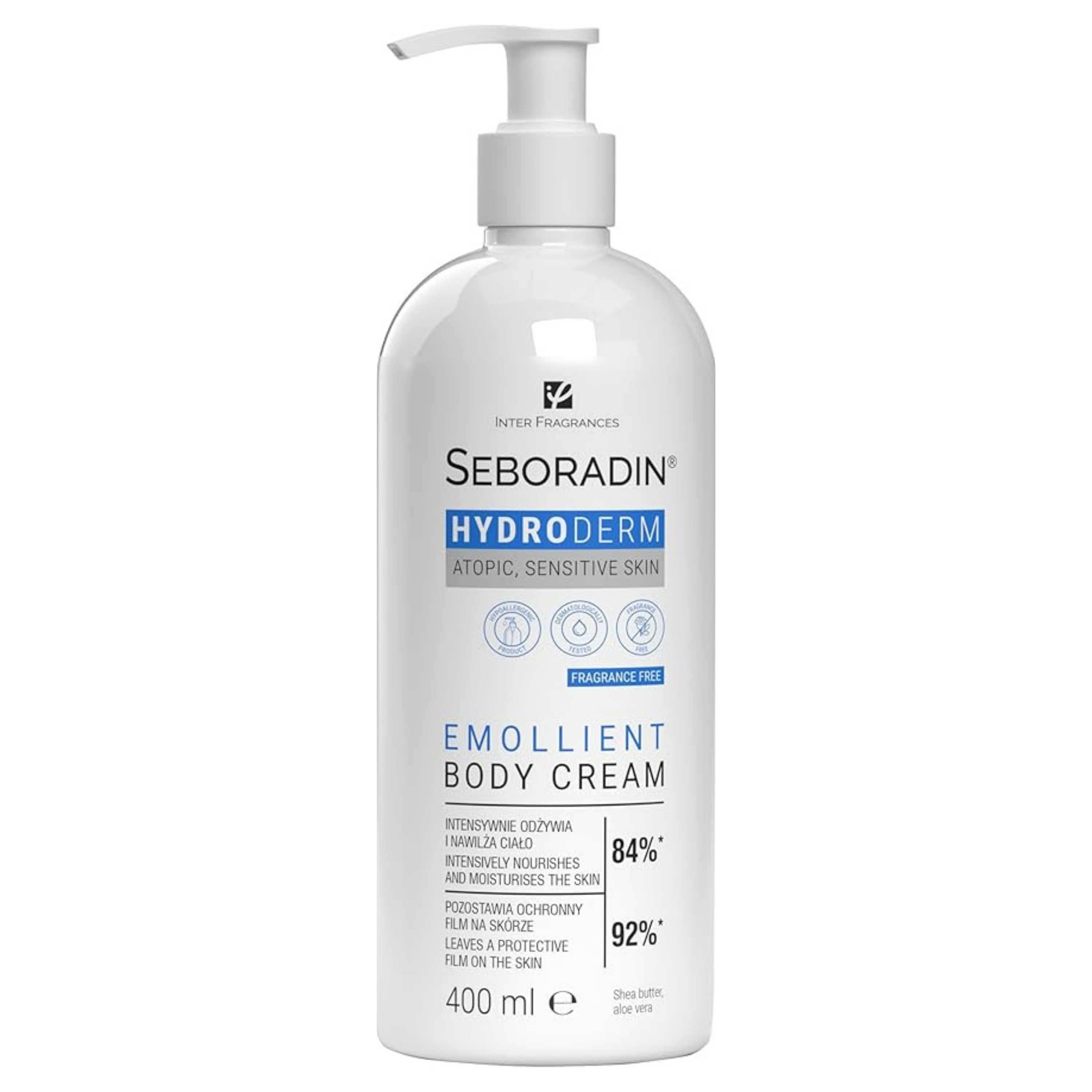 SEBORADIN Hydroderm Emollient Body Cream - 400ml 19693