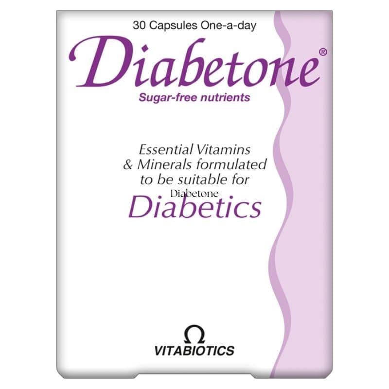 VITABIOTICS Diabetone - 30 Capsules