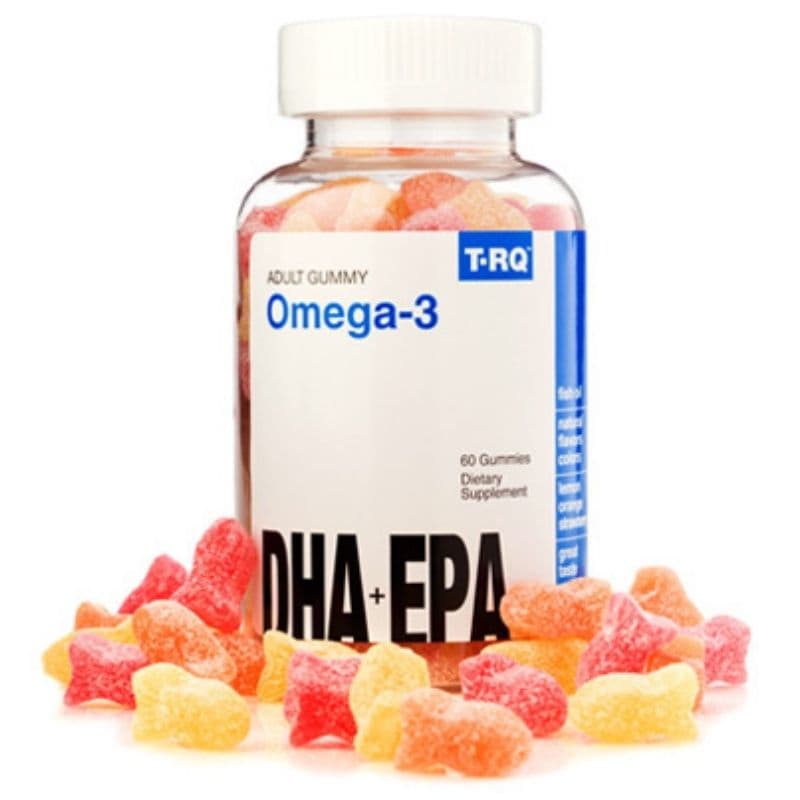 فيتاميك تي ار كيو جمي للبالغين اوميجا 3 دي اتش ايه بلس أي بي ايه - 60 قطعة