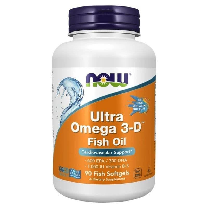 NOW Super Omega 3.6.9 1200mg Fish Oil - 90 Softgels