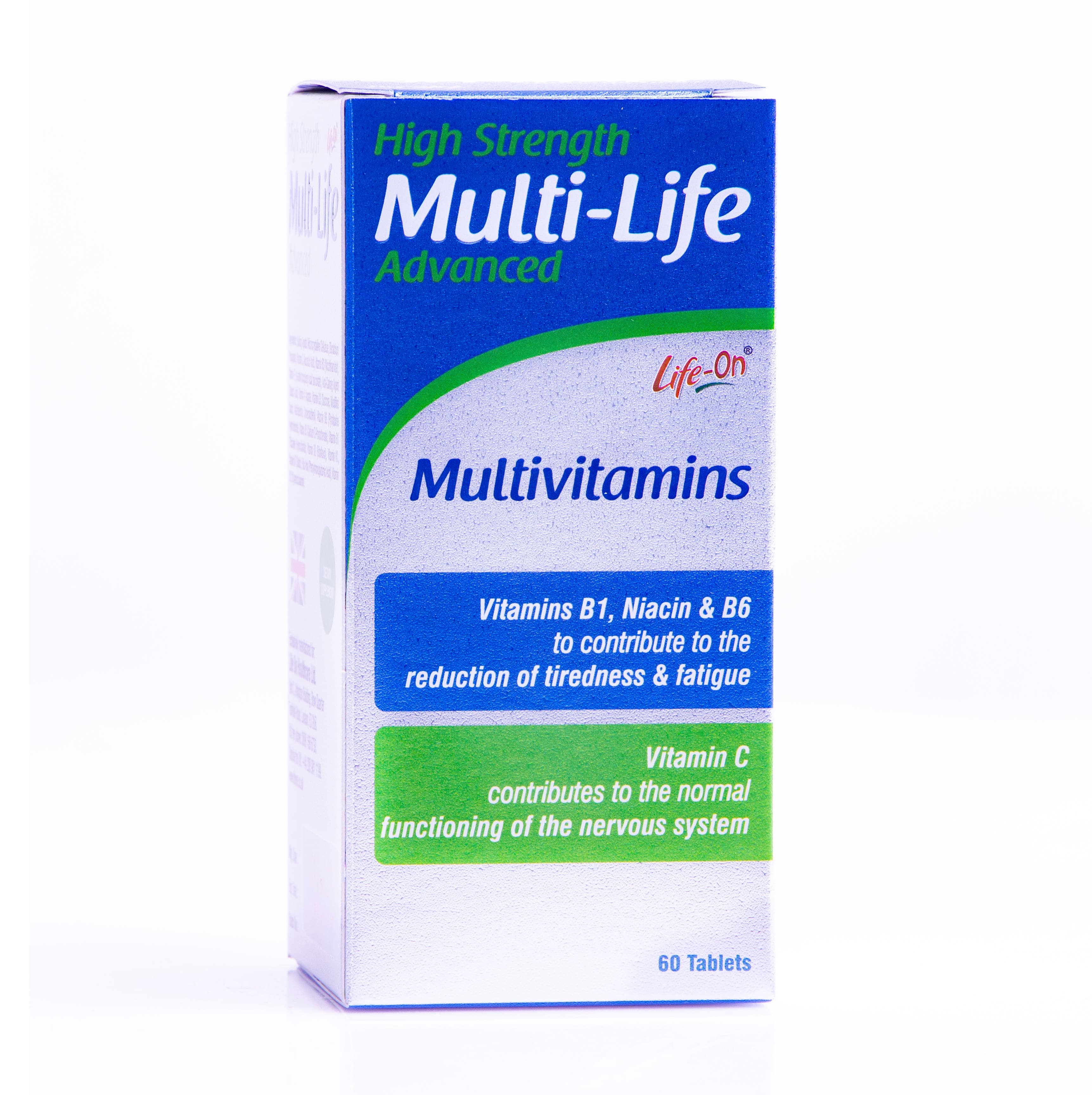 لايف اون هاي سترينث ملتي لايف أدفانسد - ٦٠ قرص