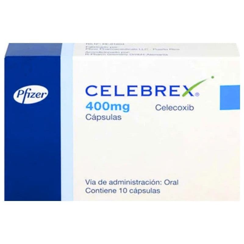 CELEBREX 400mg Celecoxib - 10 Capsules