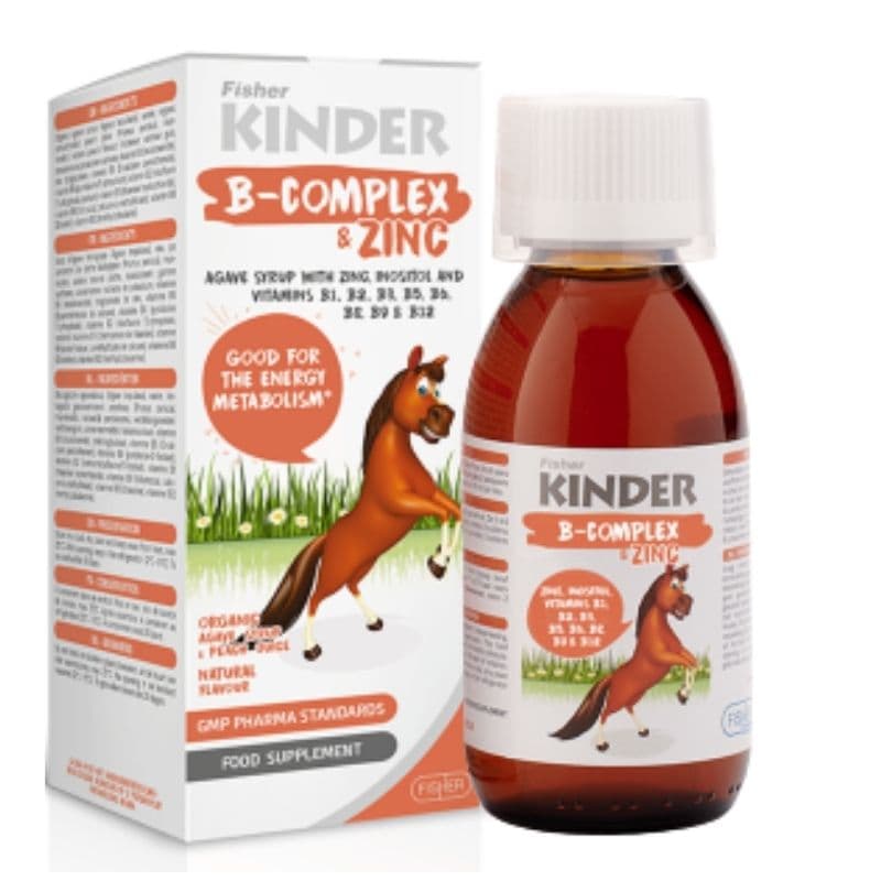 FISHER KINDER B-Complex & Zinc Syrup - 125ml