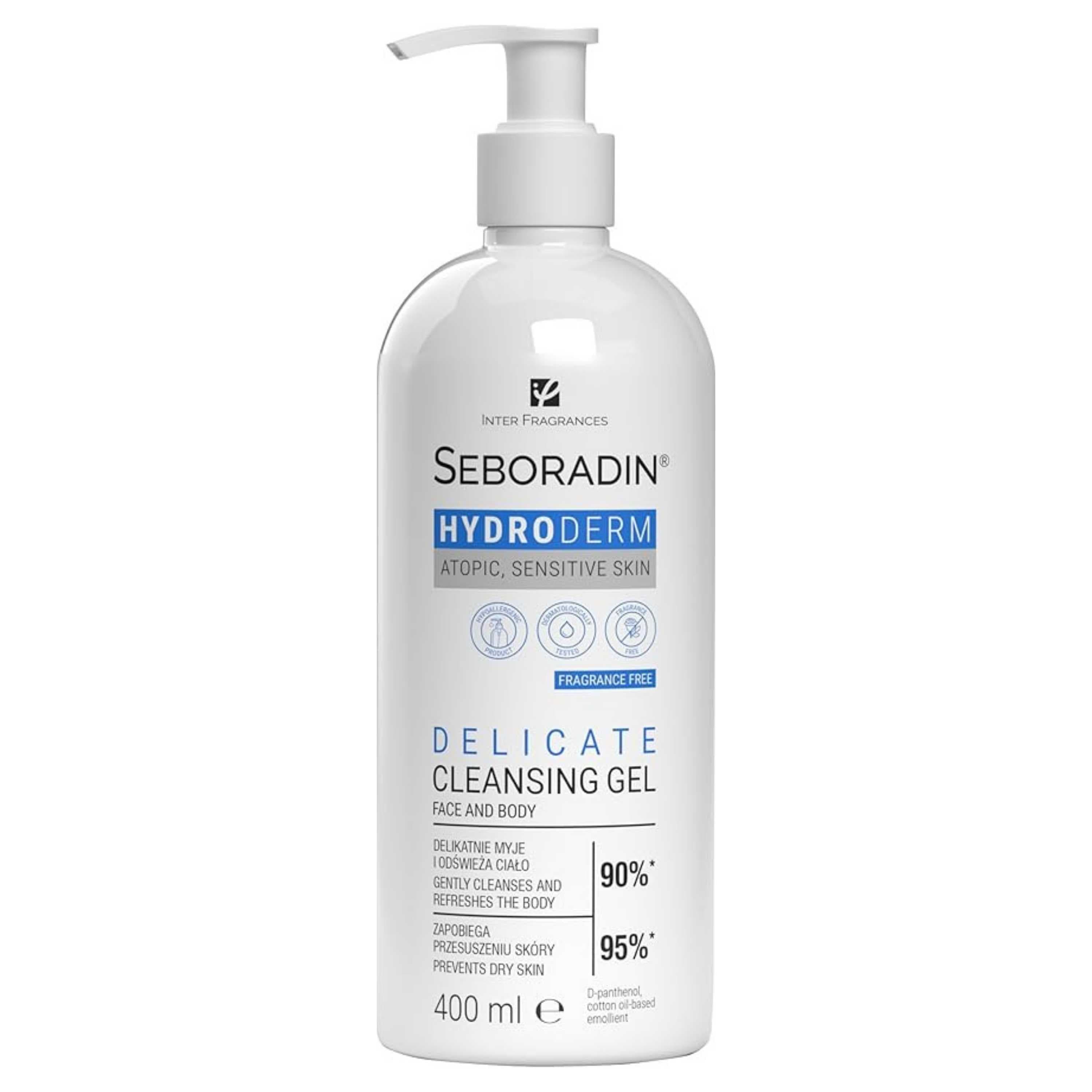 SEBORADIN Hydroderm Delicate Cleansing Gel - 400ml 19694