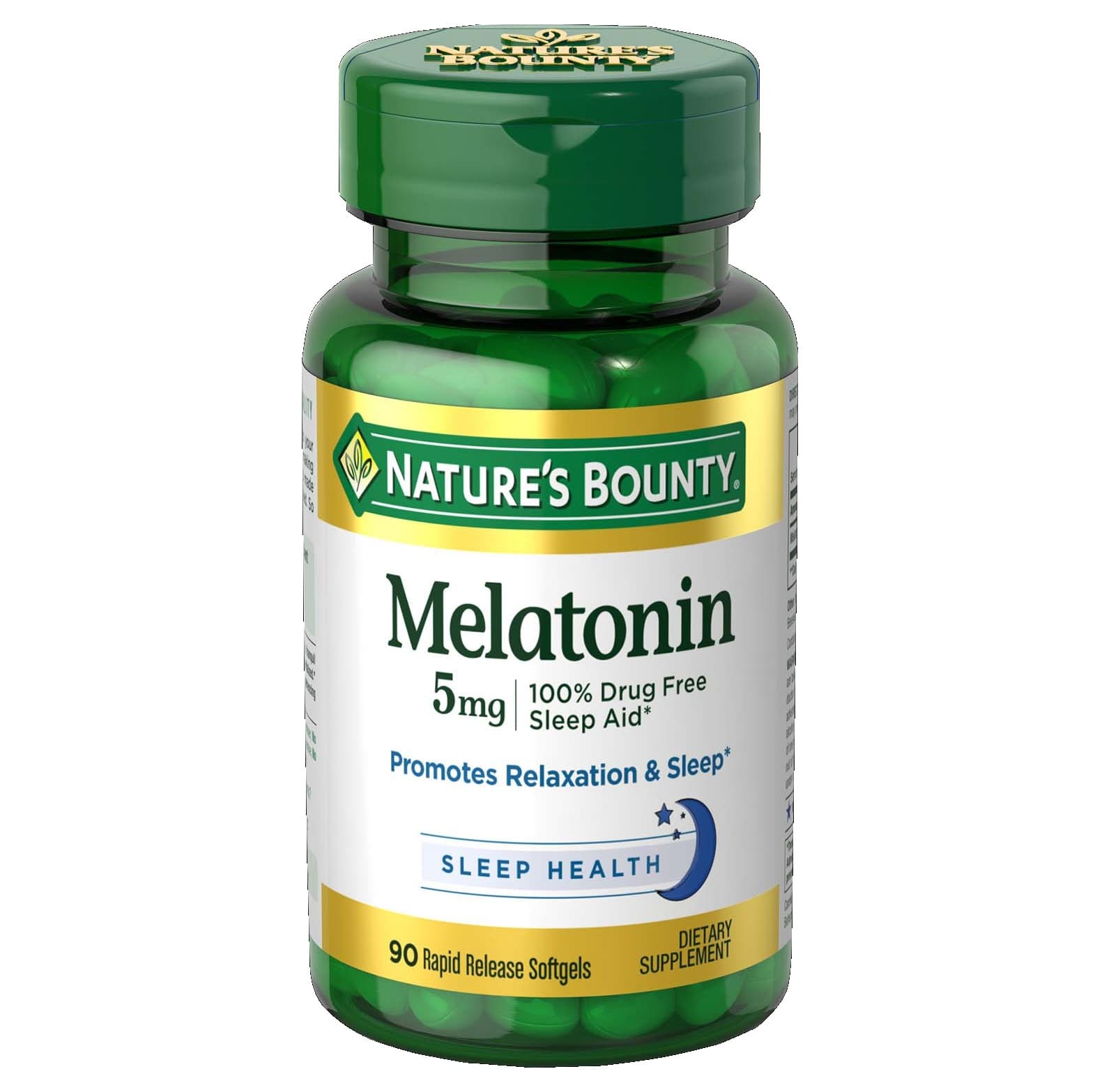 NATURES BOUNTY Melatonin 5mg - 90 Tablets