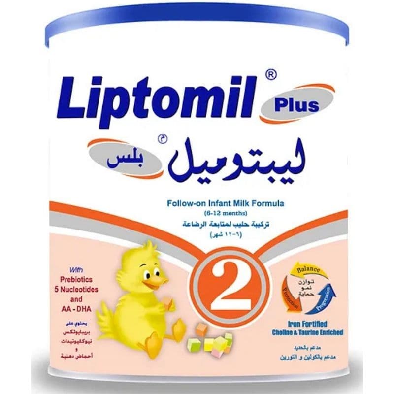 LIPTOMIL Plus Stage 2 - 400g Milk Formula Powder