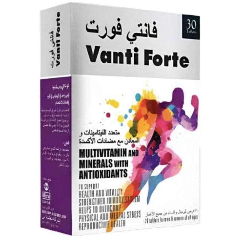 VANTI Forte A to Z Vitamins & Minerals - 30 Tablets
