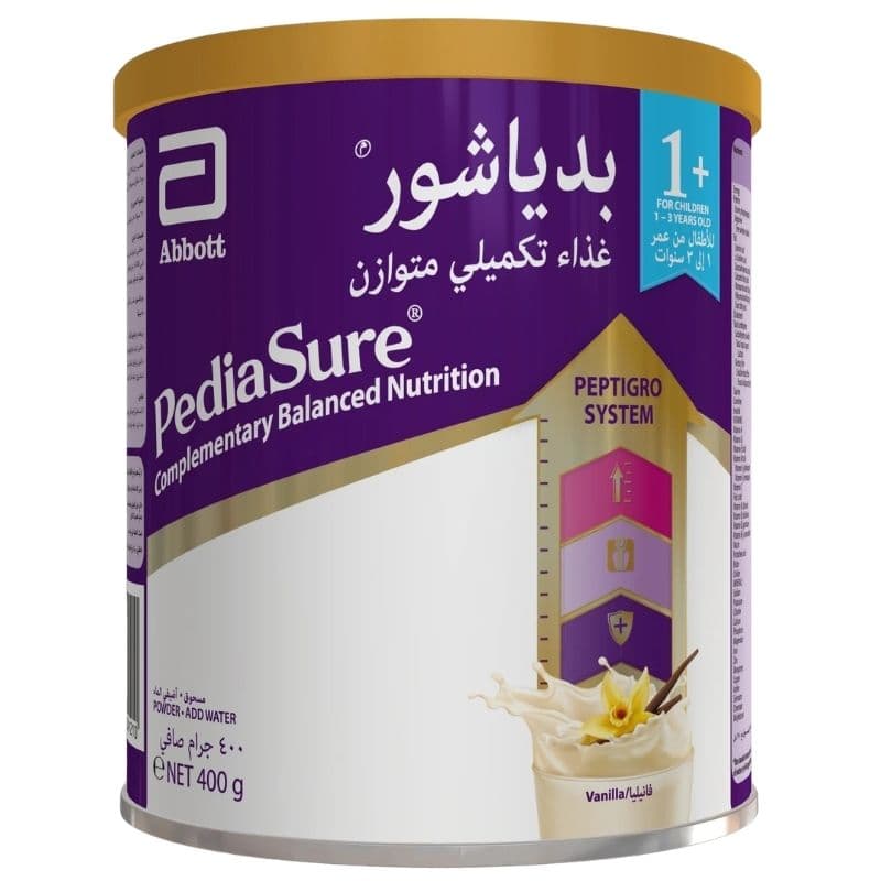 PEDIASURE 1+ Vanilla - 400g Milk Formula Powder