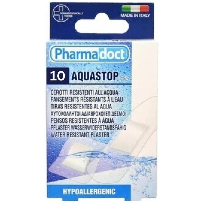 ES PHARMADOCT Aquastop Assorted Plaster - 10 Pieces 51698