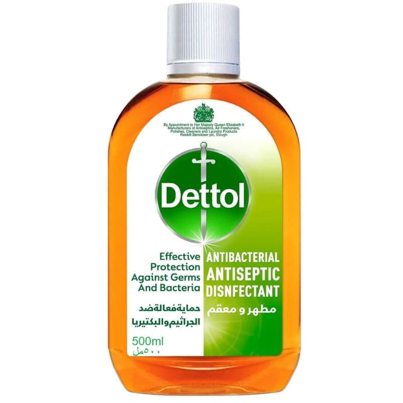 DETTOL Antibacterial Antiseptic Disinfectant - 500ml Liquid 8700