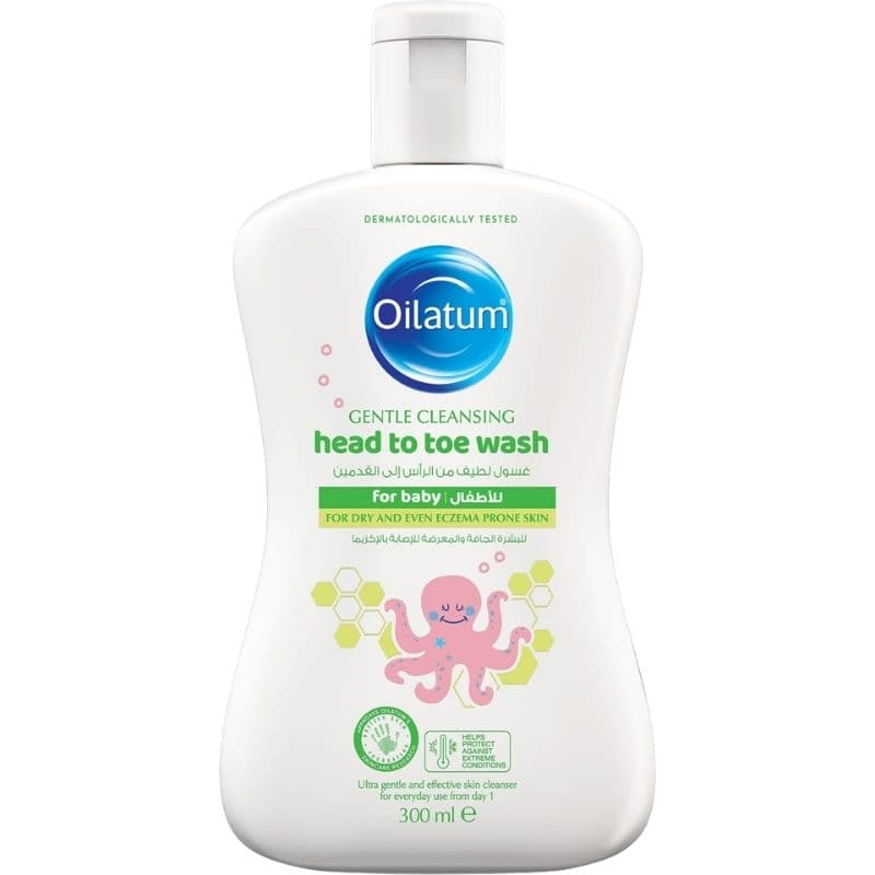 OILATUM Gentle Head To Toe Baby Wash - 300ml 65118
