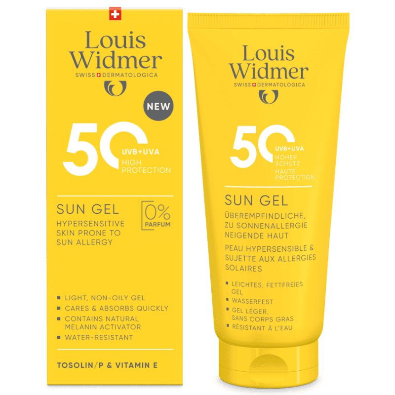 LOUIS WIDMER Sun Protection SPF50 Gel non Scented - 100ml