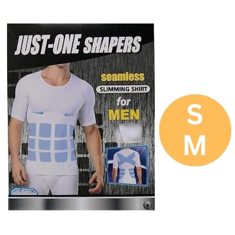 JUST-ONE Shapers Slimming Men Shirt - Small/Medium 2143
