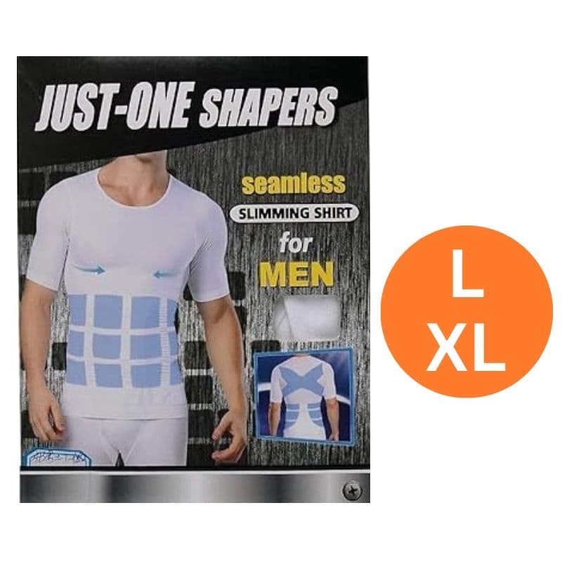 JUST-ONE Shapers Slimming Men Shirt - Large/X Large 2144