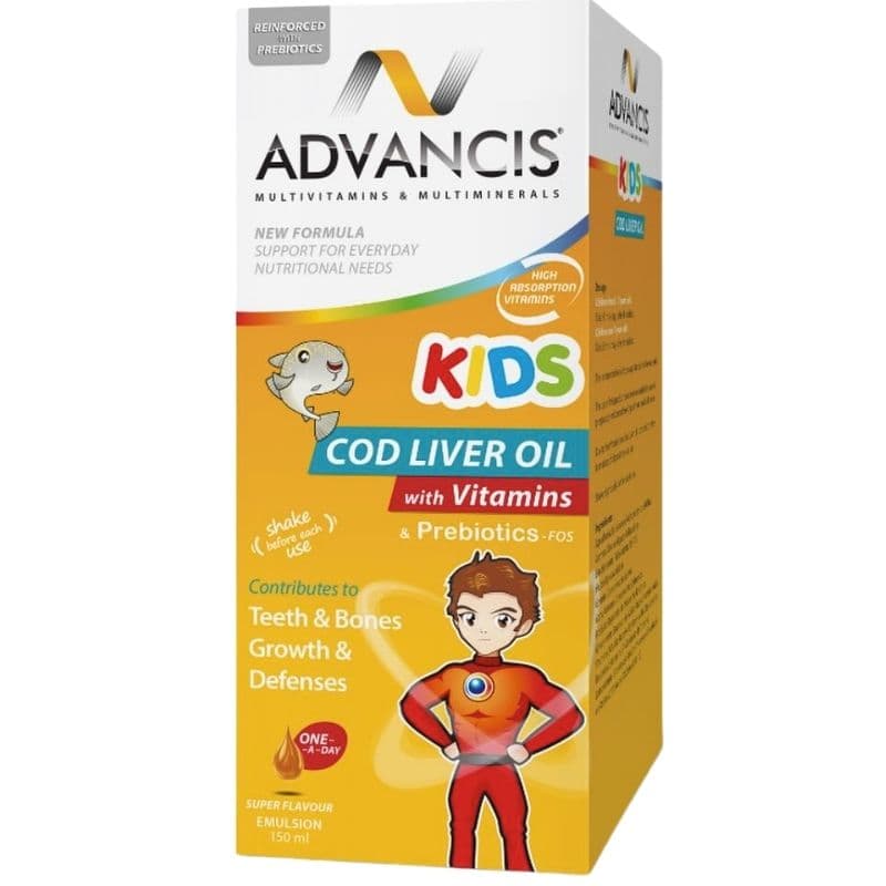 أدفانسيس زيت كبد الحوت للأطفال - ١٥٠ مل شراب