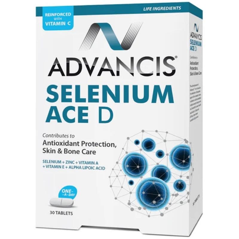 أدفانسيس سيلينيوم ACE D مضاد للأكسدة - ٣٠ قرصًا