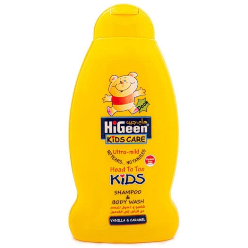 HIGEEN Kids Shampoo & Body Wash Dooh Vanilla & Caramel - 500ml 7545
