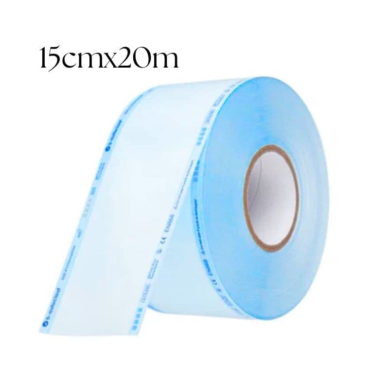 واي كير 122409 - لفائف أكياس تعقيم - غلق حراري 15 سم × 20 م