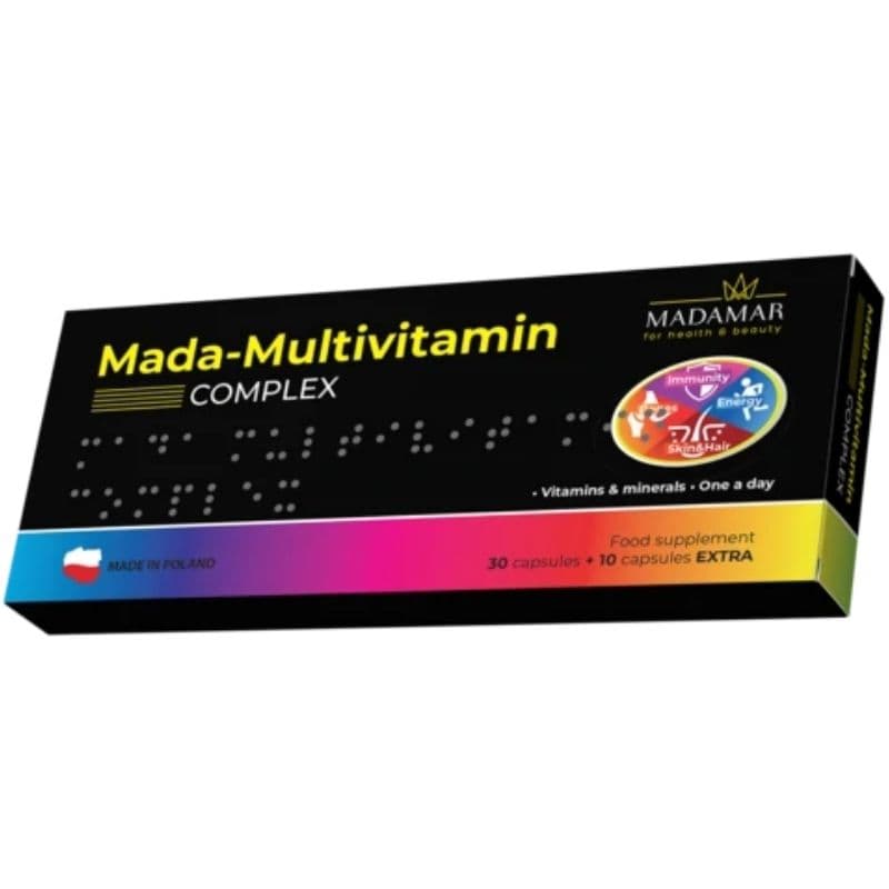 MADAMAR Mada Multivitamin Complex - 40 Capsules
