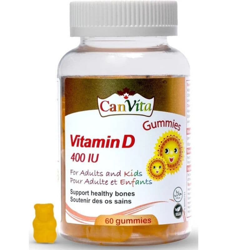 CANVITA Gummies Vitamin D 400IU - 60 Pieces