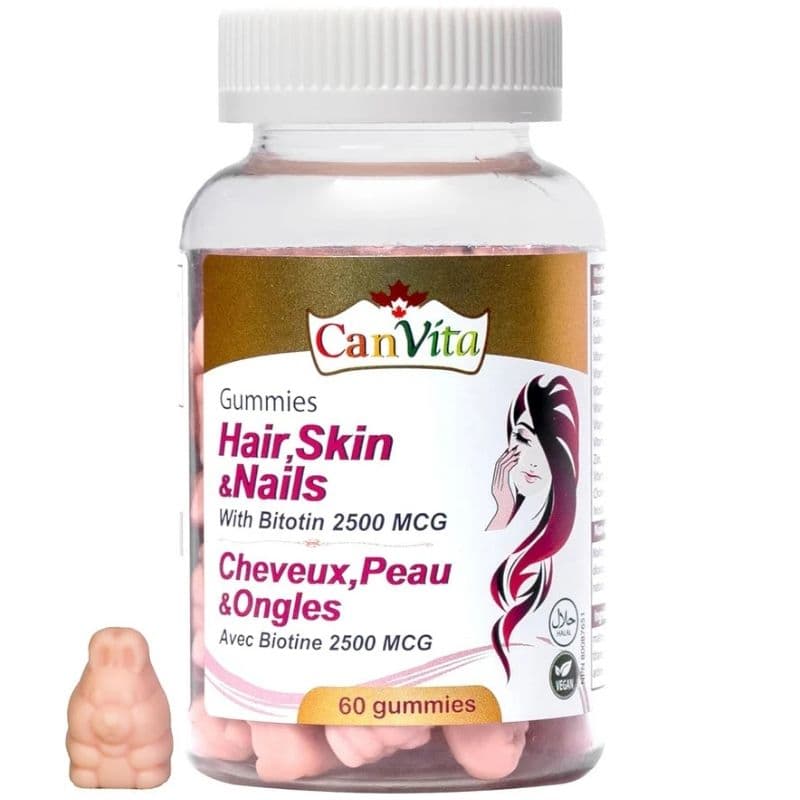 CANVITA Gummies Hair Skin & Nails - 60 Pieces