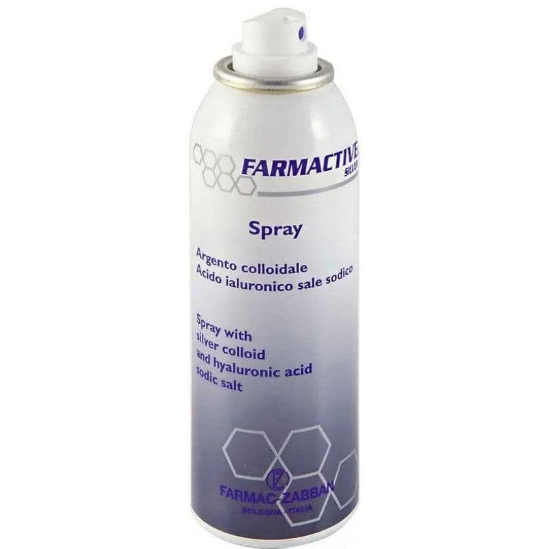 FARMACTIVE Silver Burn Spray Colloidal Silver Medication - 125ml