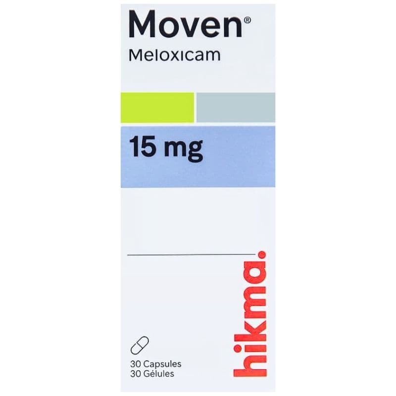 MOVEN 15mg Meloxicam - 30 Capsules