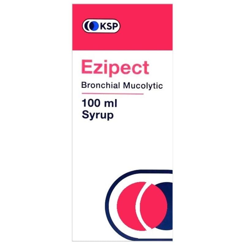 EZIPECT 4mg/5ml Bromhexine HCl - 100ml Syrup
