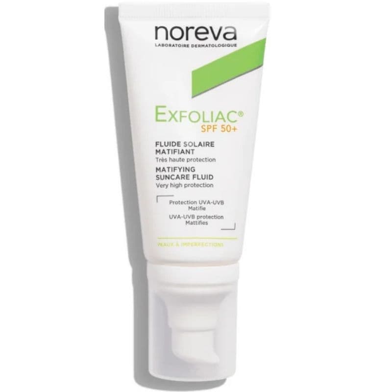 NOREVA Exfoliac SPF50+ Matifying Suncare Fluid - 40ml WS20153
