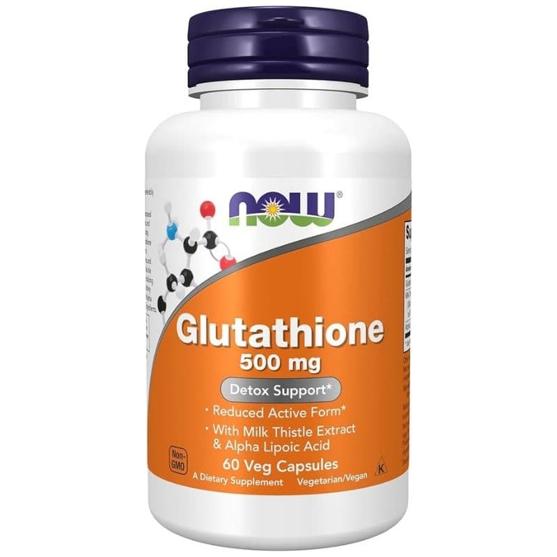 NOW Glutathione 500mg - 60 Capsules