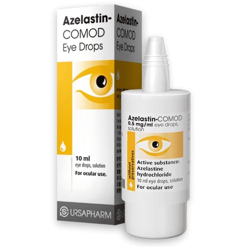 AZELASTIN COMOD 0.5mg/ml Azelastine -10ml Eye Drops