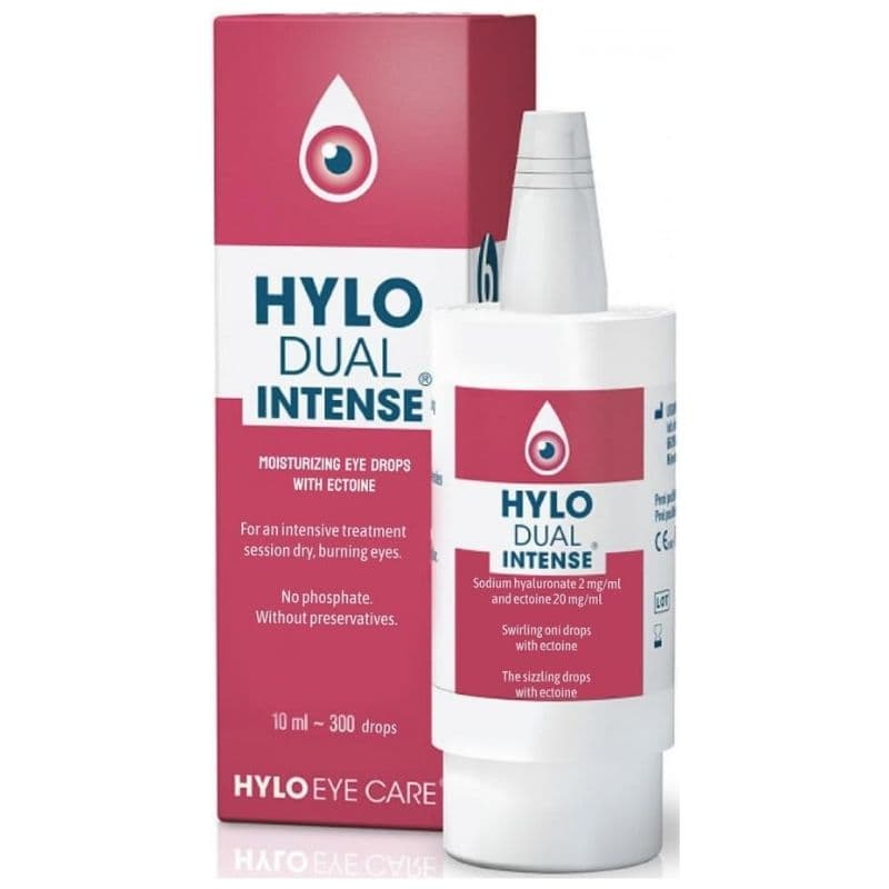 HYLO DUAL INTENSE Sodium Hyaluronate/Ectoine - 10ml Eye Drops