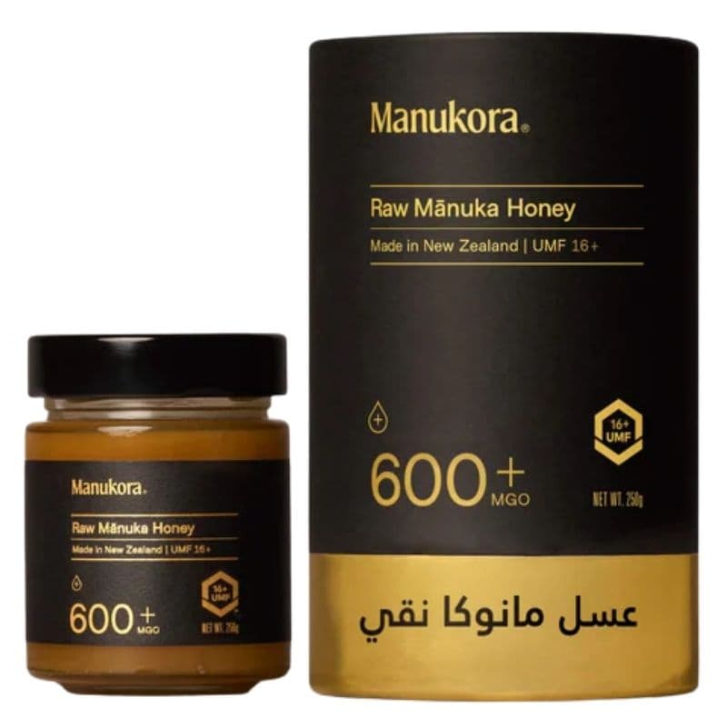 مانكورا - عسل مانوكا الخام - 250ج UMF16+ /MGO600